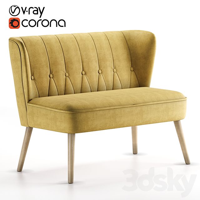 Couch Forney Barhat Amber