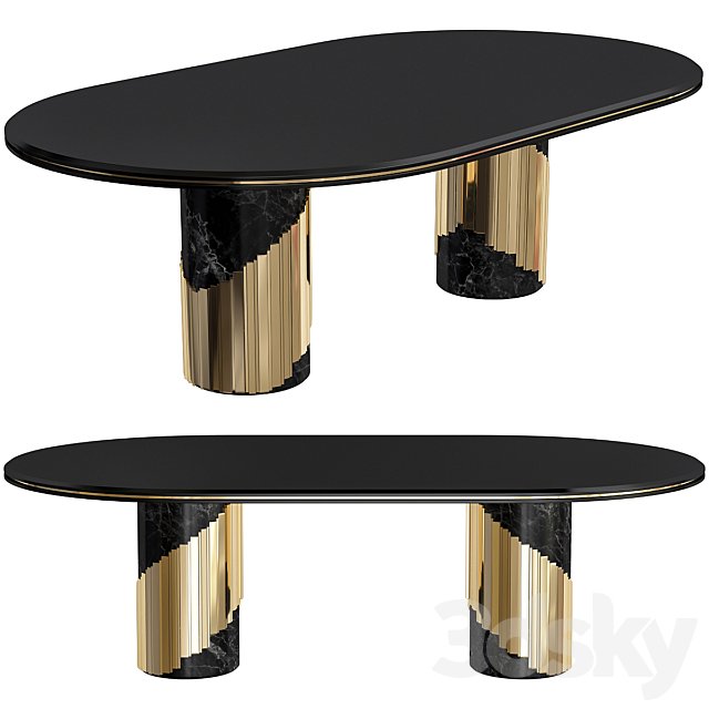 Littus Oval Dining Table