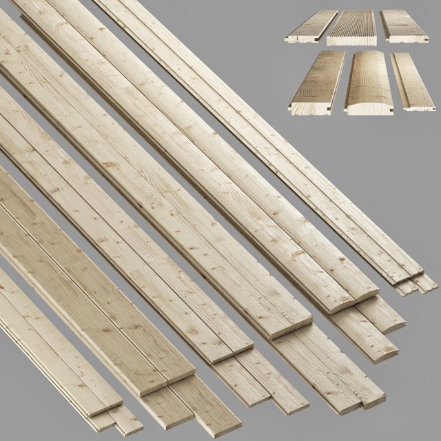 house block, lining