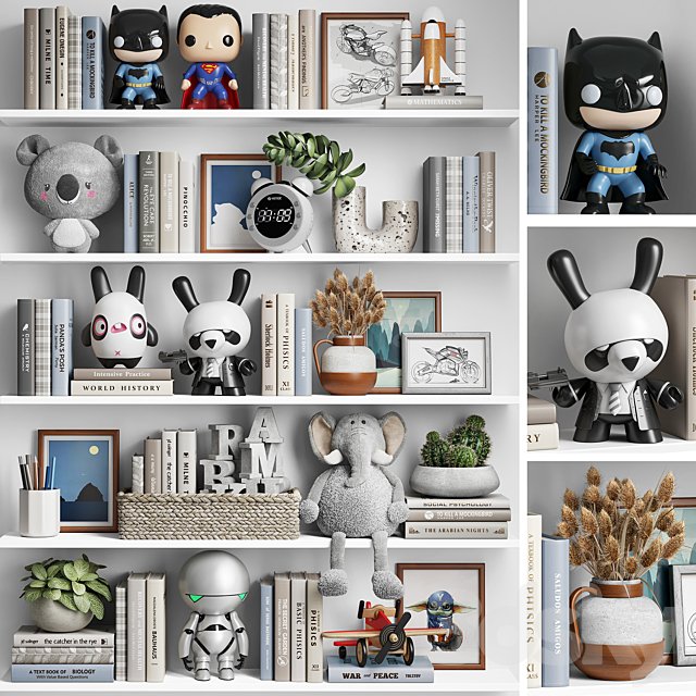 Children's decor set for boy