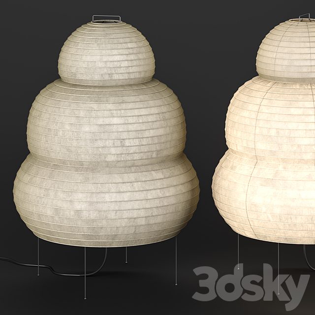 Vitra Akari 24N Floor lamp