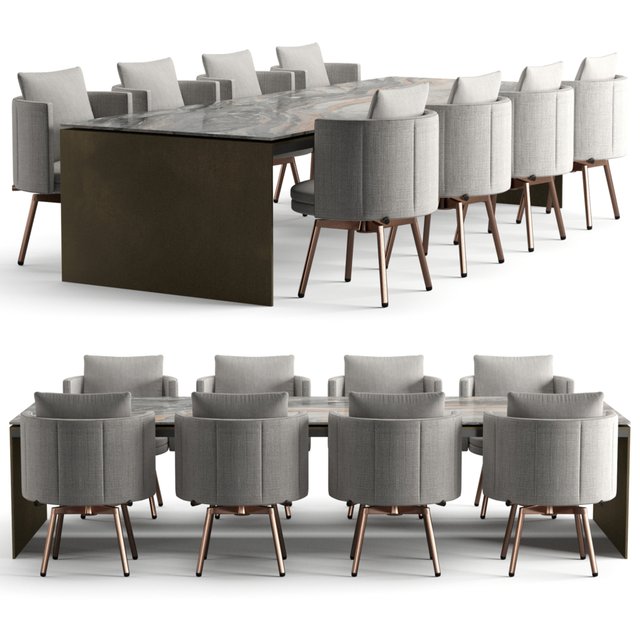 Minotti dinning set