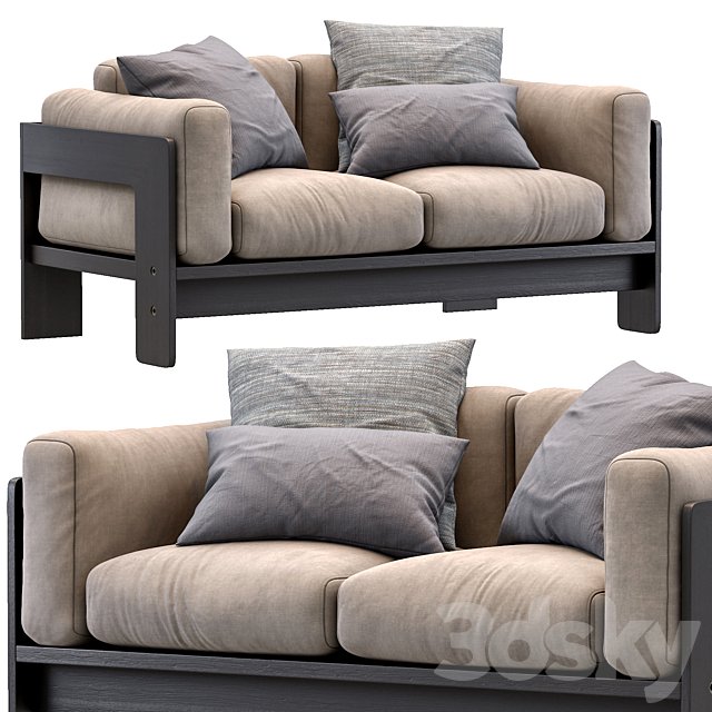 Bastiano petite settee by Knoll