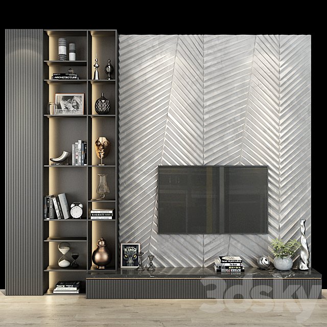 TV Wall set 0174