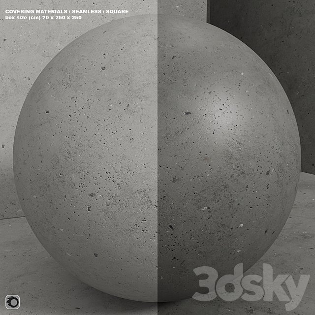 Material (seamless) - concrete plaster set 169