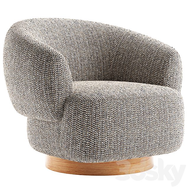 Swivel Chair Merrick / Crate & Barrel