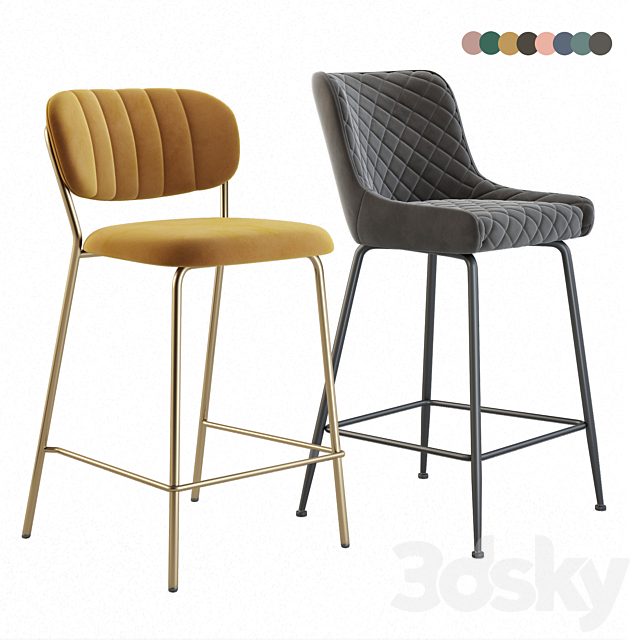 Bar stool Carol   Jolien. B-120-1   Pollo