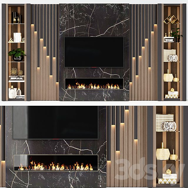 TV wall modern 65