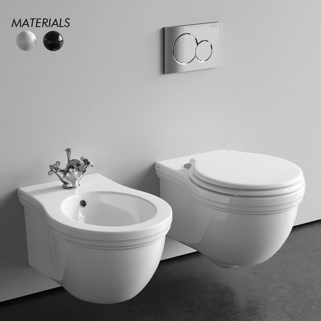 Galassia Ethos Wall-Hung Wc Art. 8439 Art. 8440