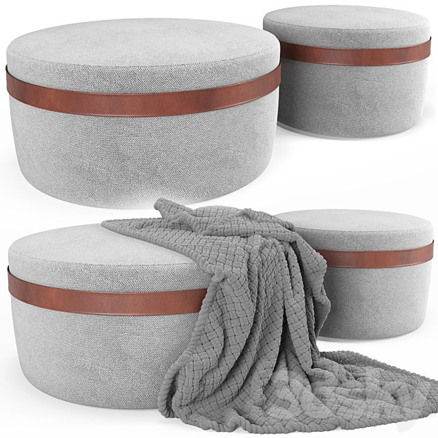 Pouf Jori Macaron