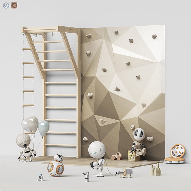 Toys and furniture set 92