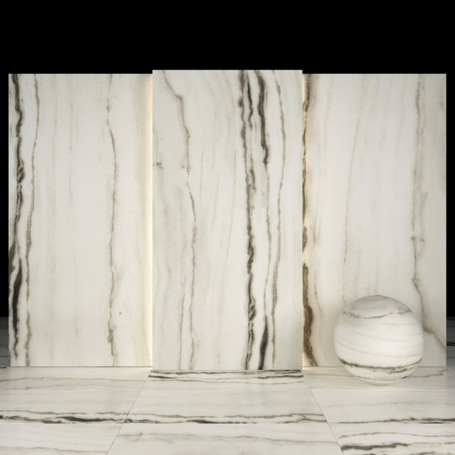 White fantasy marble