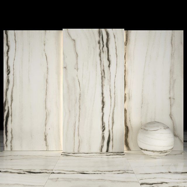 White fantasy marble