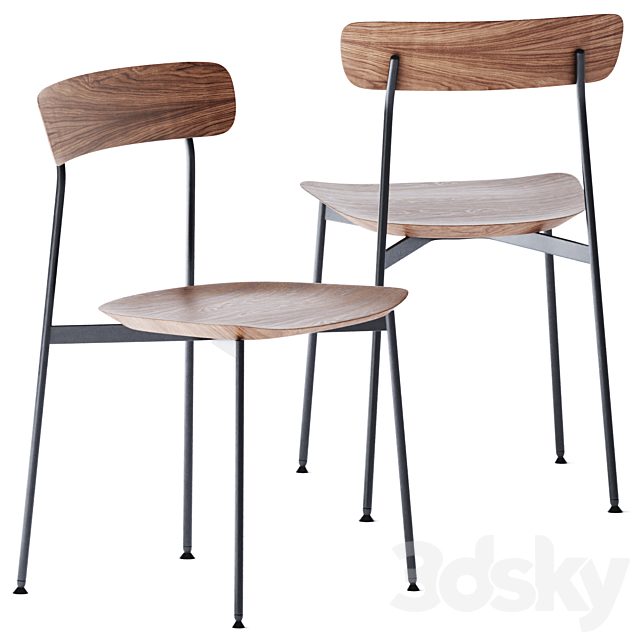 Crawford Dining Chair W by Stellar Works