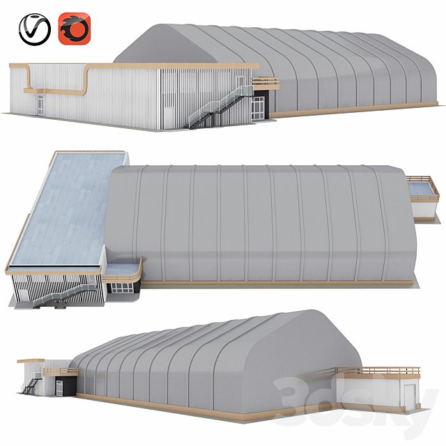 Frame - awning hangar and AHB