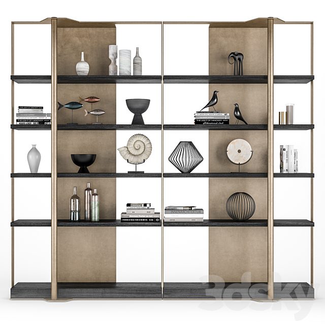 Caste Holt bookcase