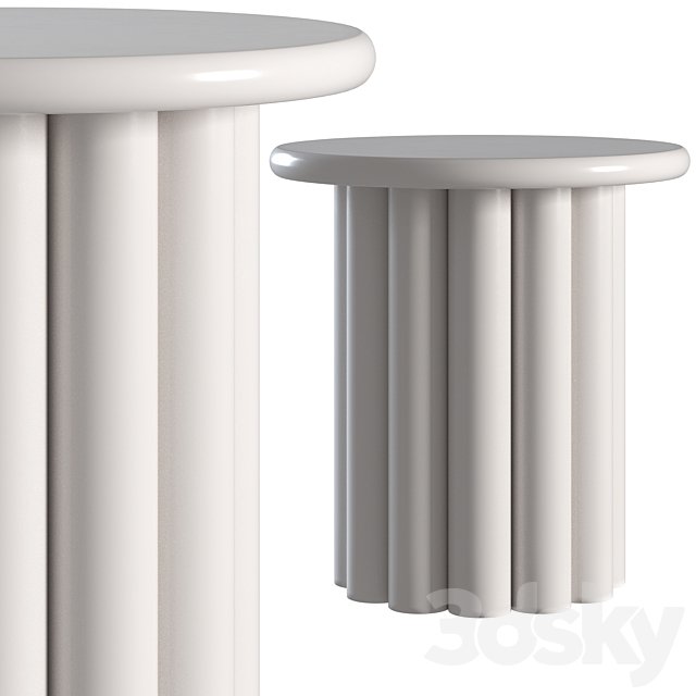 Coffee table Corner Design Unique gray