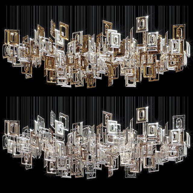 Chandelier Light Vargov - Geometric