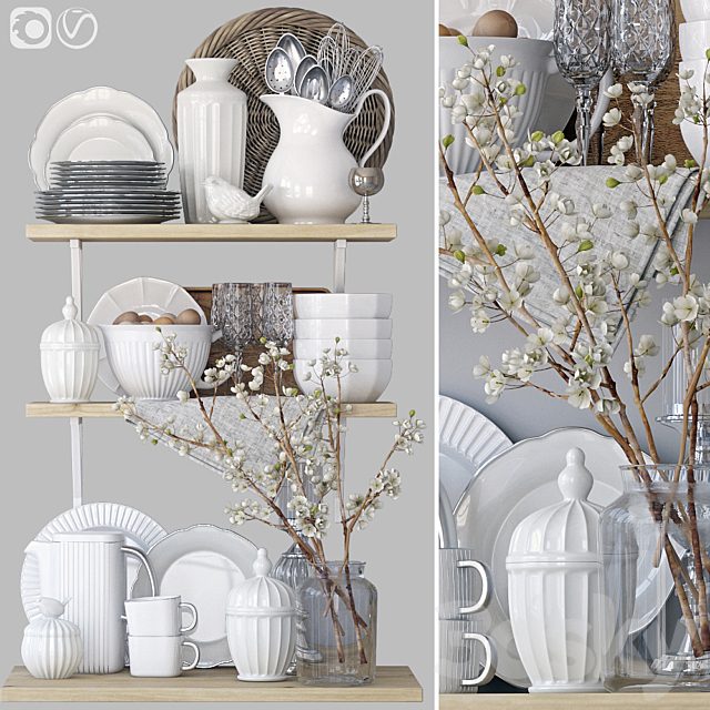 Decorative set for the kitchen 11