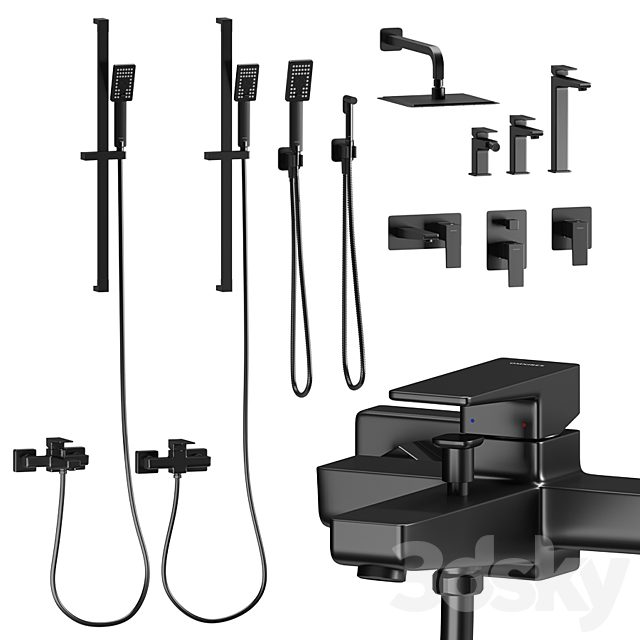 Omnires Parma black set 3