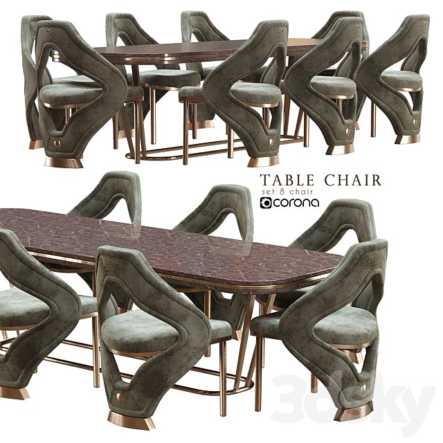 table chair modern