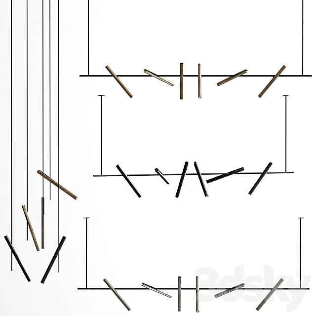 Modern Esprit single ceiling Light Collection