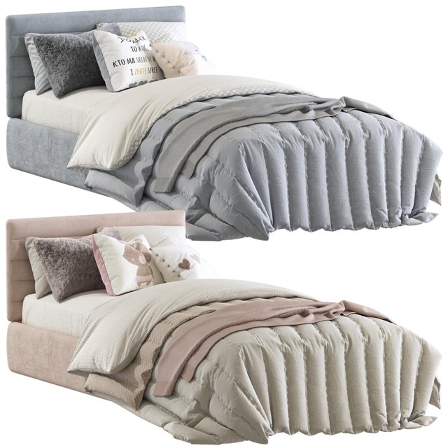 Bed Pfeiffer Upholstered Bed 4