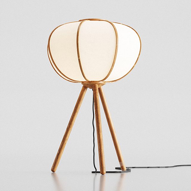 H&M Bamboo floor lamp