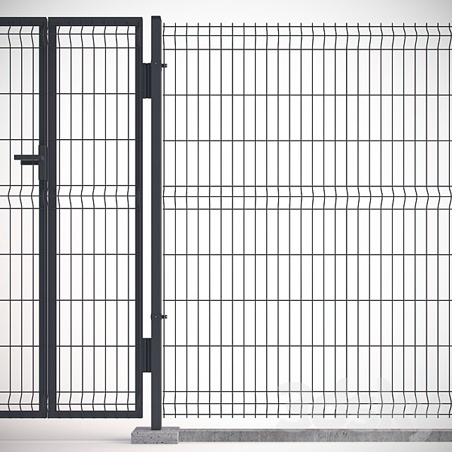 Welded Wire Panel Fence