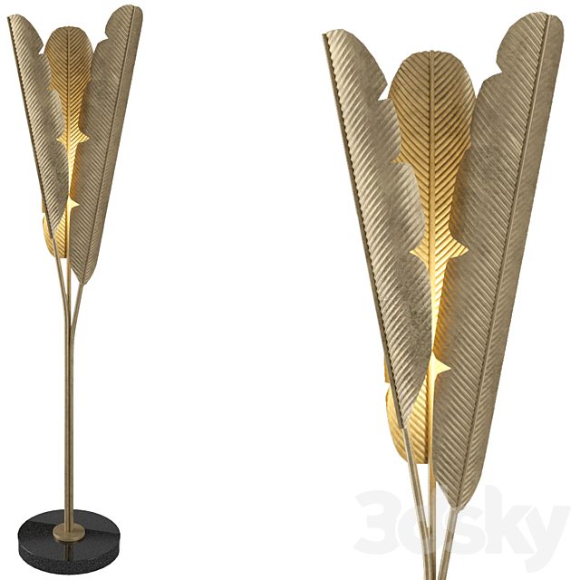 Eichholtz - Plantain Floor Lamp