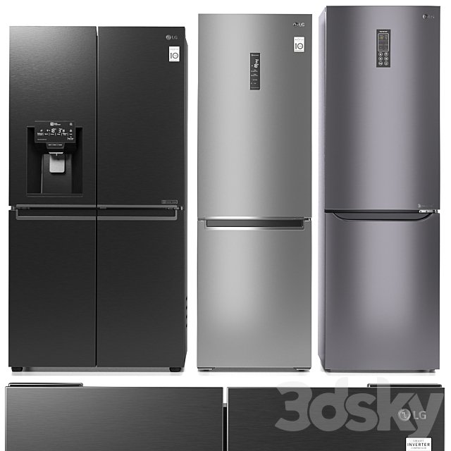 Refrigerator set LG 4