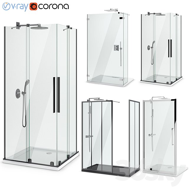 Showers Radaway, West One Bathrooms and Ideal set 124