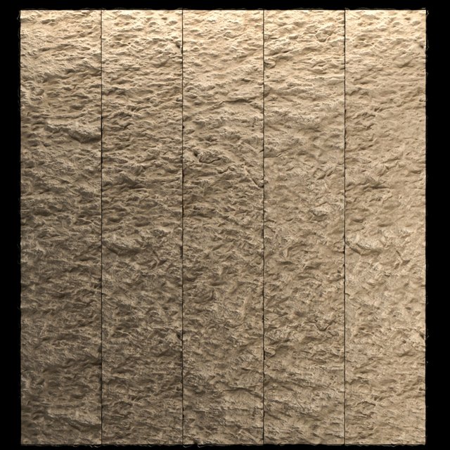 Stone wall panel
