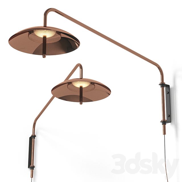 Lightology SIGNAL SWING ARM WALL LIGHT By Souda