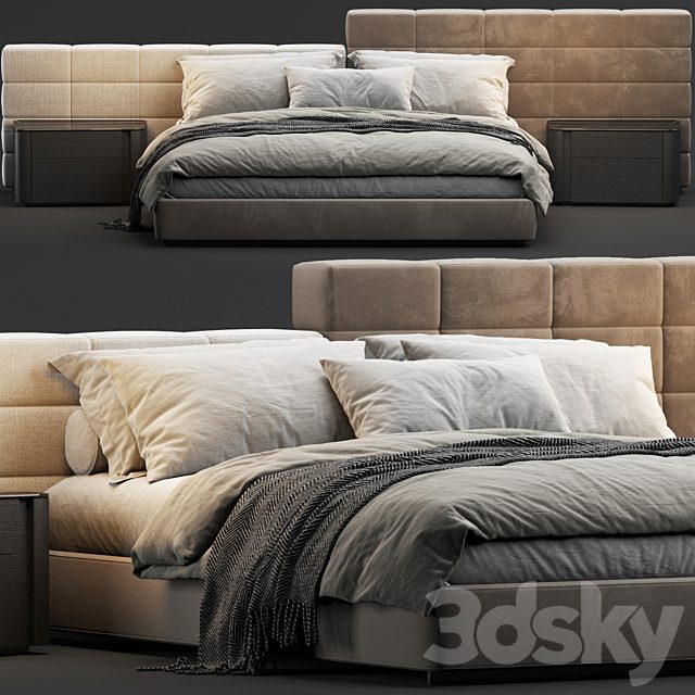 Minotti Lawrence Bed