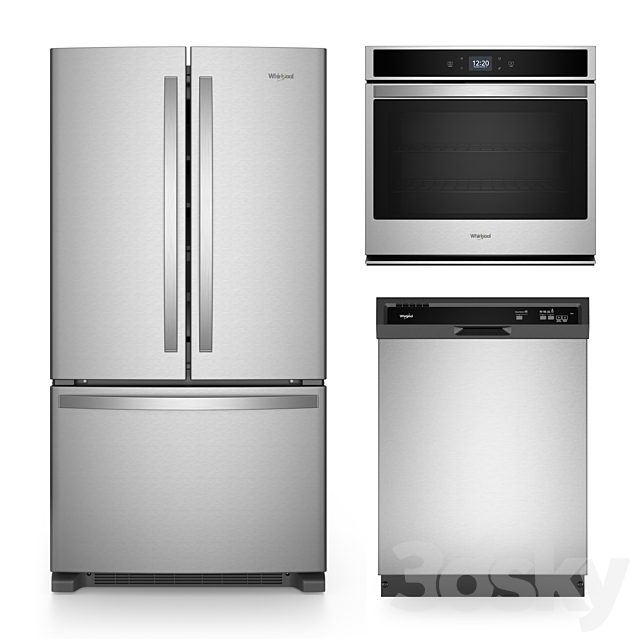 Kitchen Appliances Whirlpool Set 2