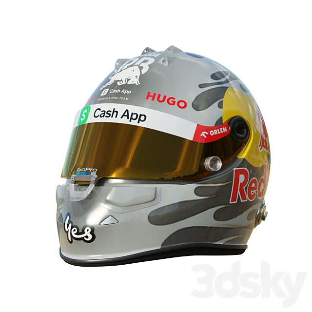 F1 Daniel Riccardo Helmet 2024