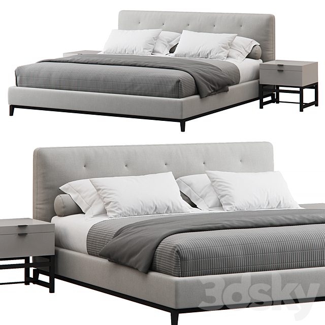 Andersen Quilt Bed by Minotti