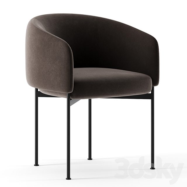 Bonnet dining chair by Adea