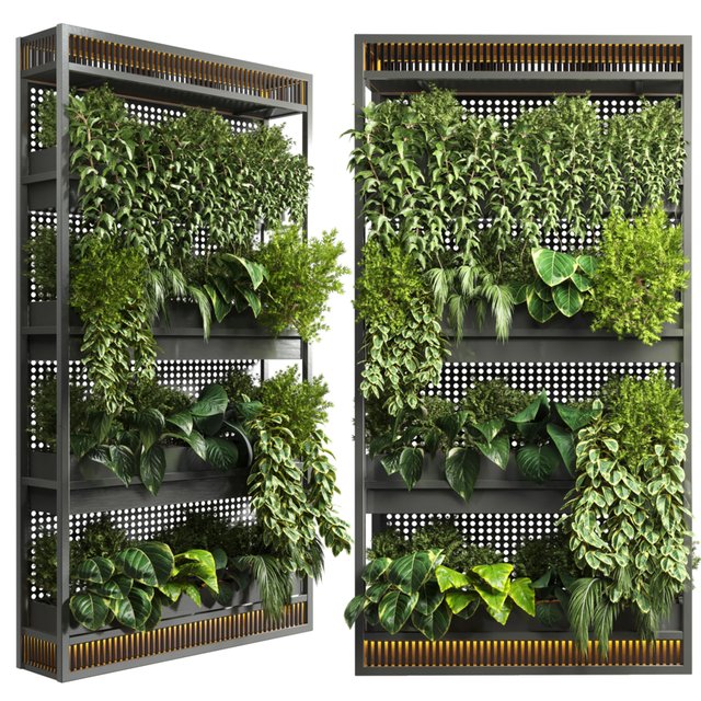 stand Indoor plant-plant stand metal vase 07