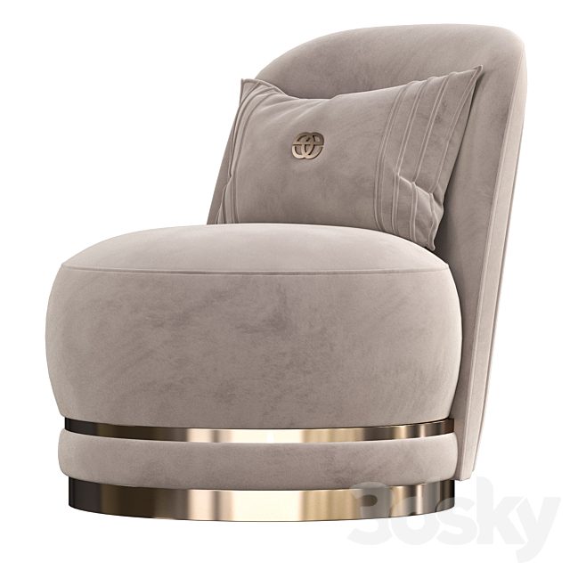 Perla berjer armchair