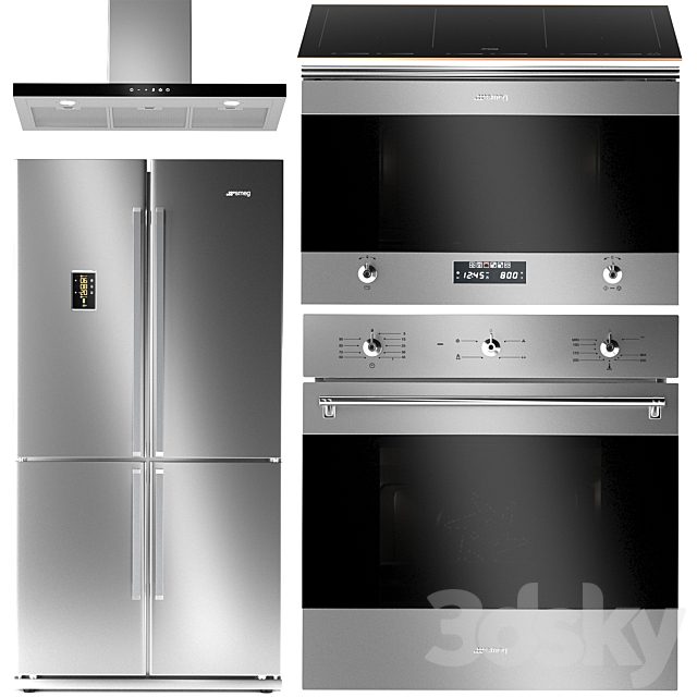 Set of kitchen appliances Smeg 4