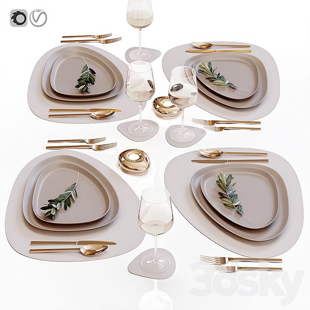 Table setting 34