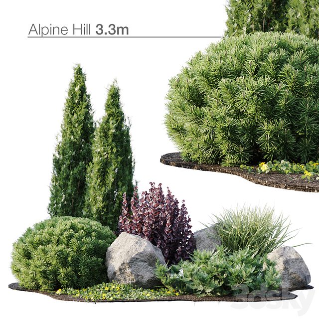 Alpine slide 3.3m