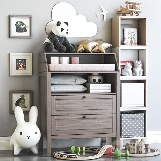 Furniture and toys for childrens