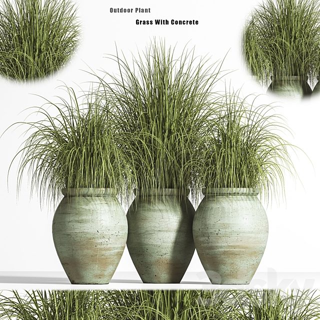 Outdoor Plant set 01