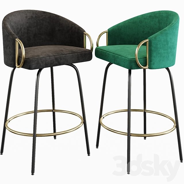 LUMISOURCE Claire Counter Stool