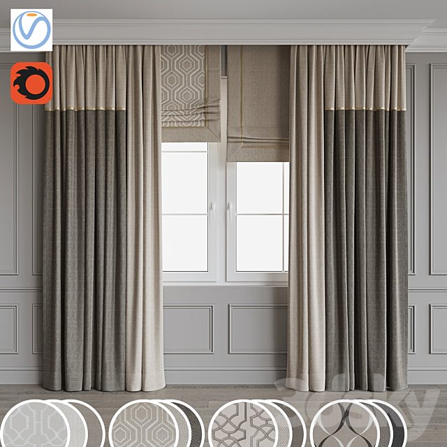 Set of curtains 97