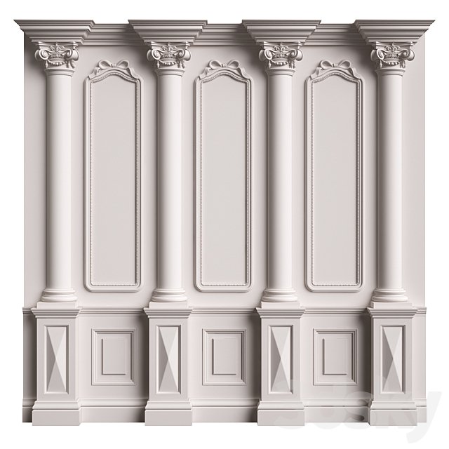 Classic Wall Mouldings Decor 30