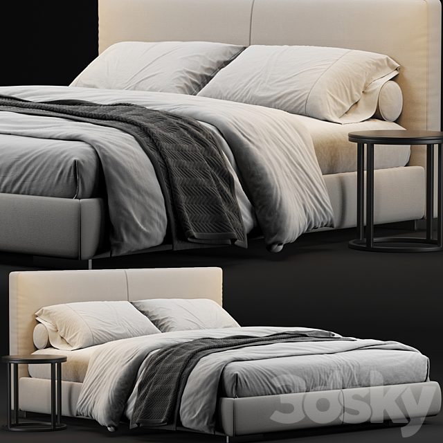 Flexform Magnum Bed